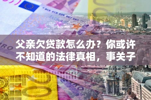 武汉父亲欠贷款怎么办？你或许不知道的法律真相，事关子女未来