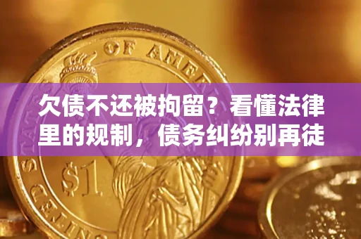 武汉欠债不还被拘留？看懂法律里的规制，债务纠纷别再徒劳奔波