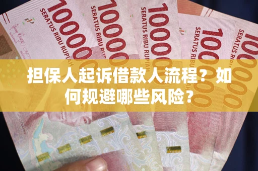 武汉担保人起诉借款人流程？如何规避哪些风险？