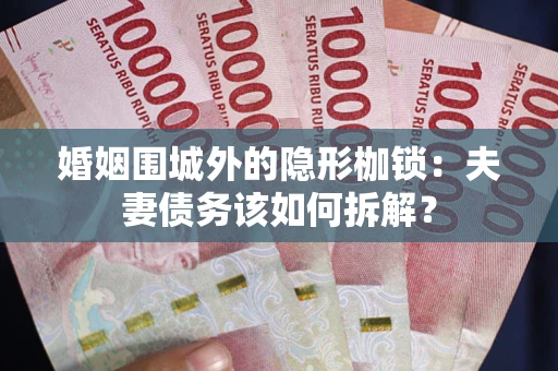 武汉婚姻围城外的隐形枷锁：夫妻债务该如何拆解？